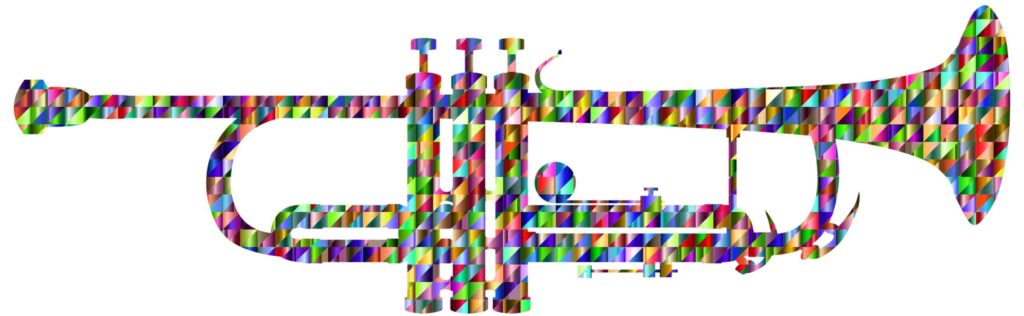 Art Sparks Music Banner Art Horn