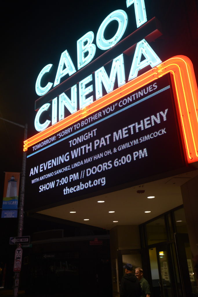 Pat Metheny concert The Cabot